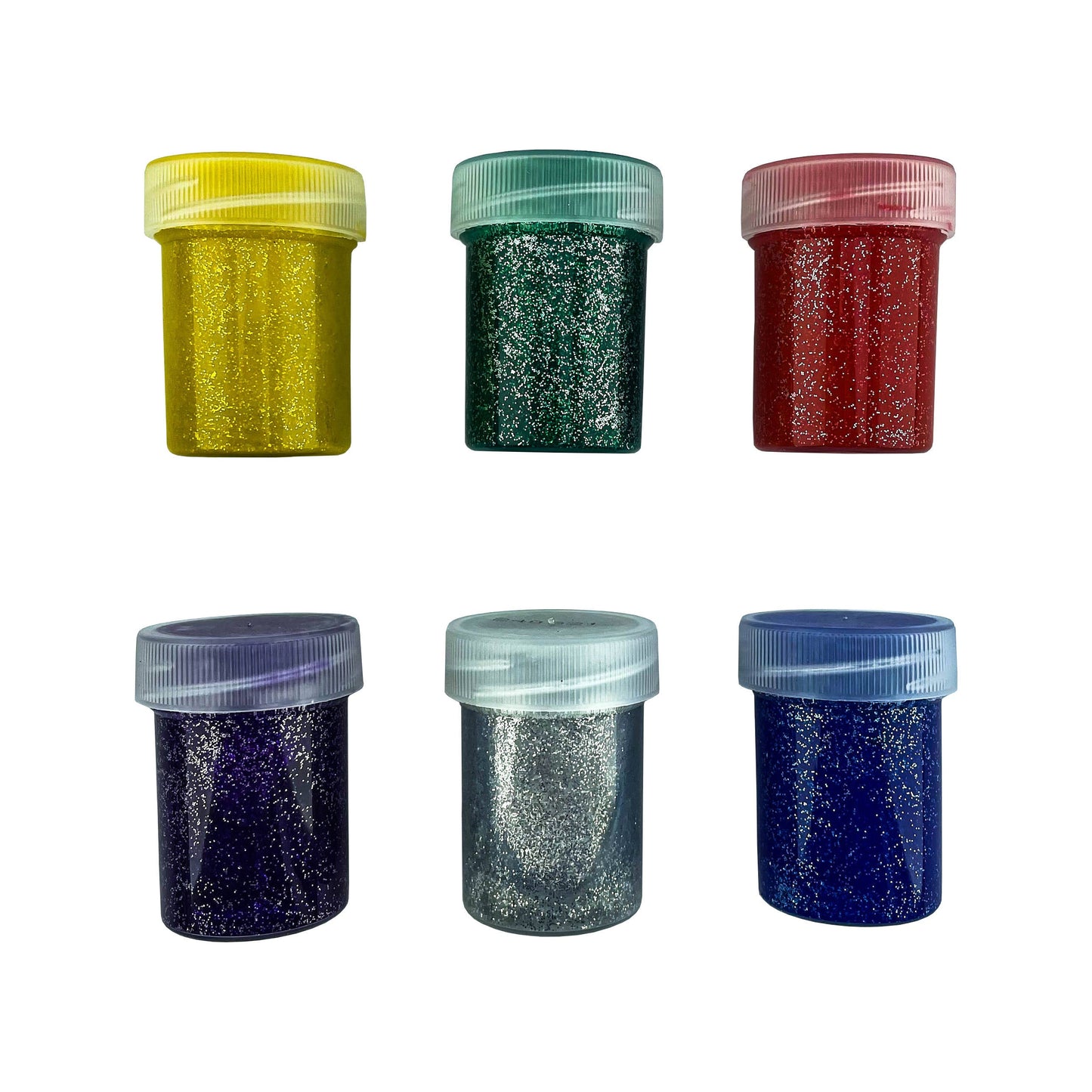 TEMPERAS 12 COLORES C/BRILLANTINA