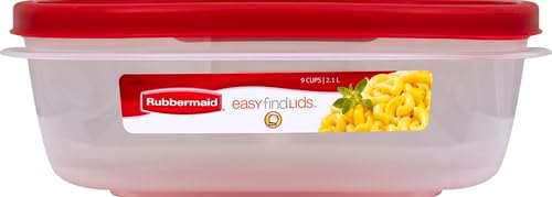 PLASTIC CONTAINER WITH LID 9 CUP
