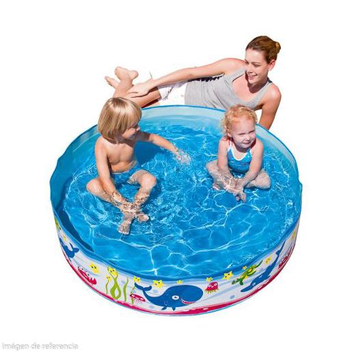 PISCINA CON DISENOS MARINOS DE 48 X10