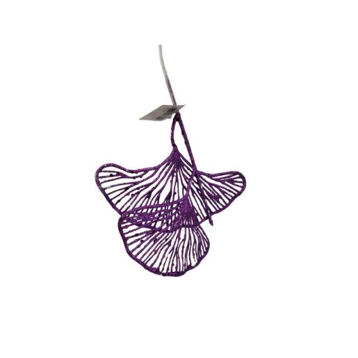 PURPLE FAN-STYLE BRANCH