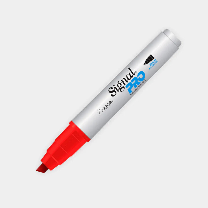 SIGNAL PRO PERMANENT MARKER, RED #42002