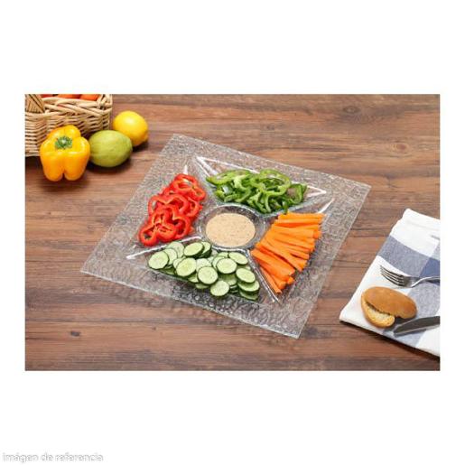 SERVING TRAY VINE W/DIV