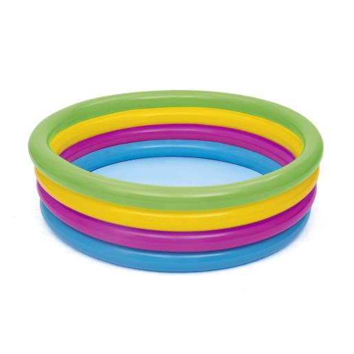 PISCINA INFLABLE 4 RINES 62X18