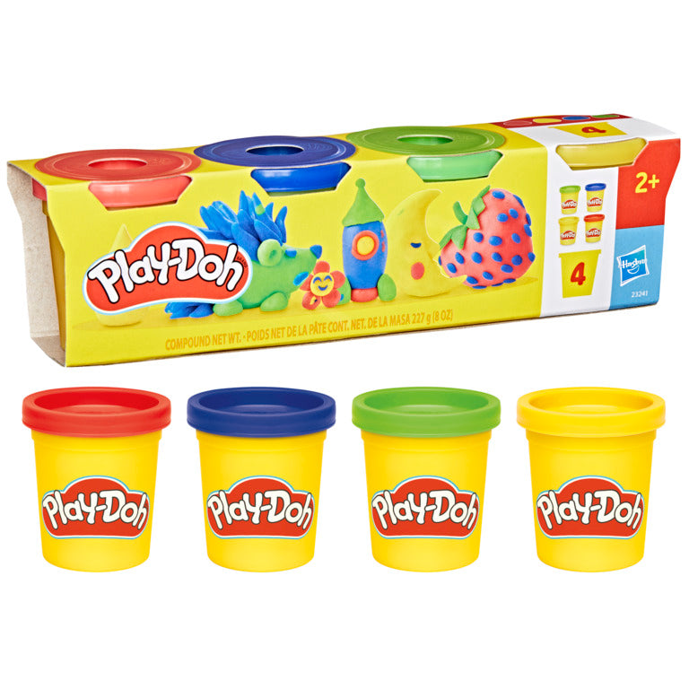 PLAY DOH 4-PACK MINI JARS