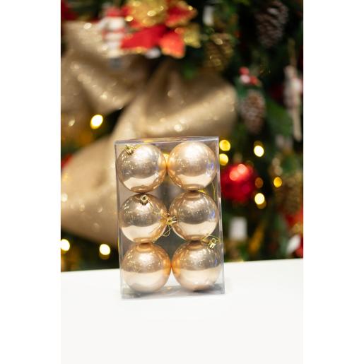 NAV. SET 12 BALLS 60MM BRI/ESC. CHAMPA