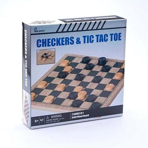 Checkerboard/Tictactee Board Game