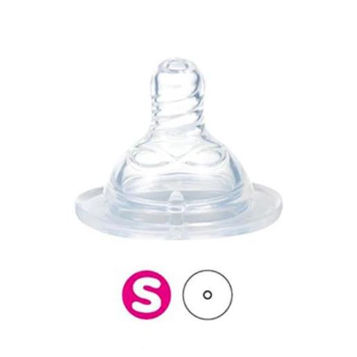 Wide mouth nipple, small flow