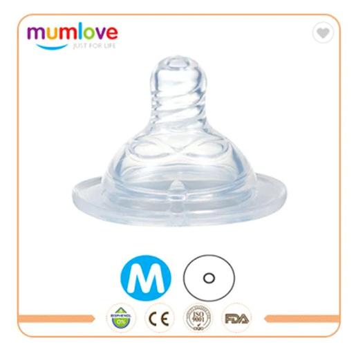 Wide mouth nipple, medium flow