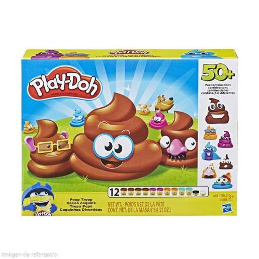 PLAY DOH TROOP EMOJI POOP
