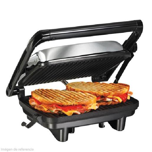 10-piece steel panini sandwich maker