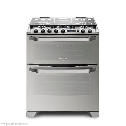 30 GAS STOVE DOUBLE OVEN STEEL