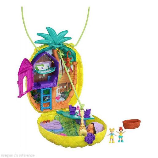 POLLY POCKET SET TROPICAL PINEAPPLE WALLET