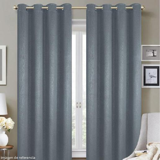CORTINA DE SALA BLACKOUT GROMMET SURTID