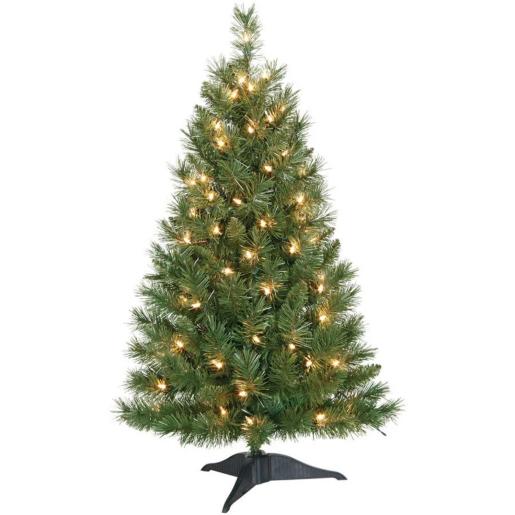ARBOL NAVIDENO 1.2M 140RAMAS C/LUCES
