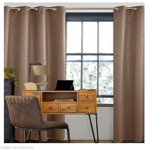 DARK BROWN WAVE CURTAIN