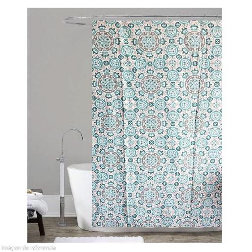 CORTINA DE BANO TANJIERS C/ 12 GANCHOS