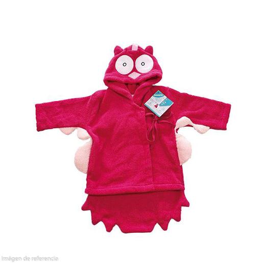 BATA DE BANO DISENO BUHO