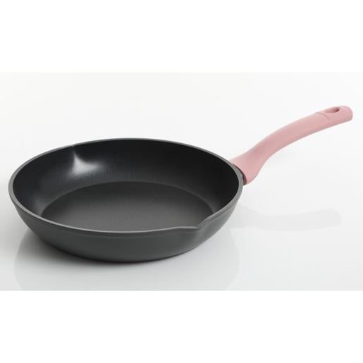 RIGBY 12" FRYING PAN WITH PINK HANDLE