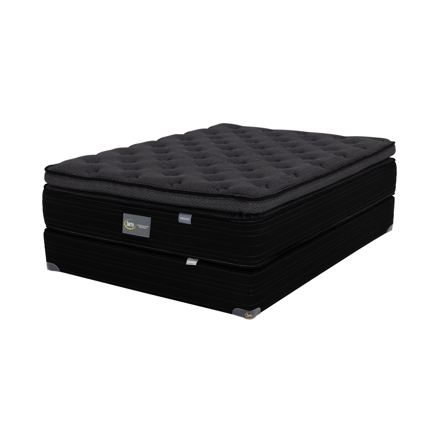 Serta King Pillowtop Bed