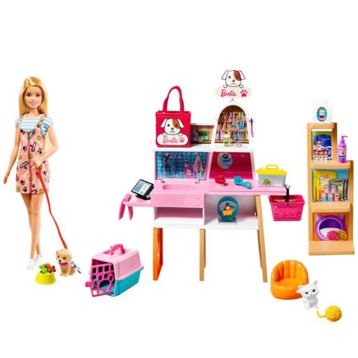 BARBIE TIENDA PARA MASCOTAS