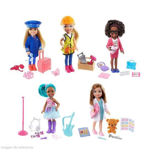 BARBIE CHELSEA ASSORTED PROFESSIONS