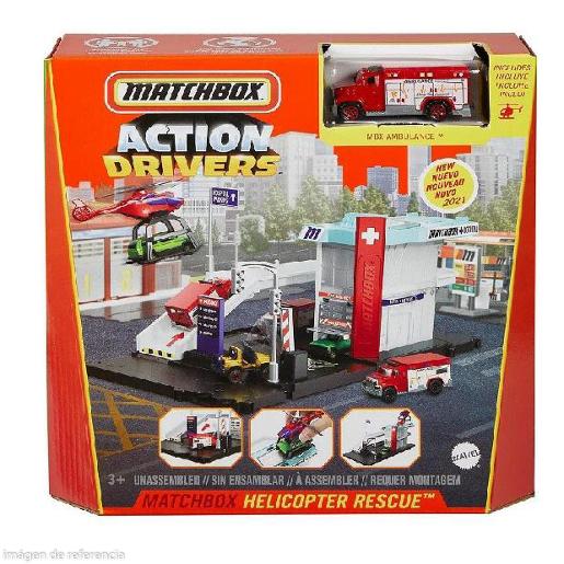 MATCHBOX ACTION DRIVERS GAME SET