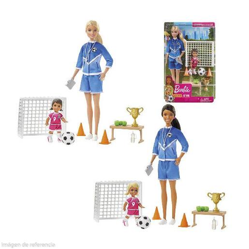 BARBIE SOCCER COACH