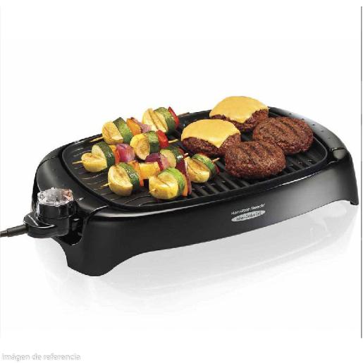 Parrilla de Asar Hamilton Beach Health Smart 31605 con Superficie Antiadherente y Control de Calor Variable