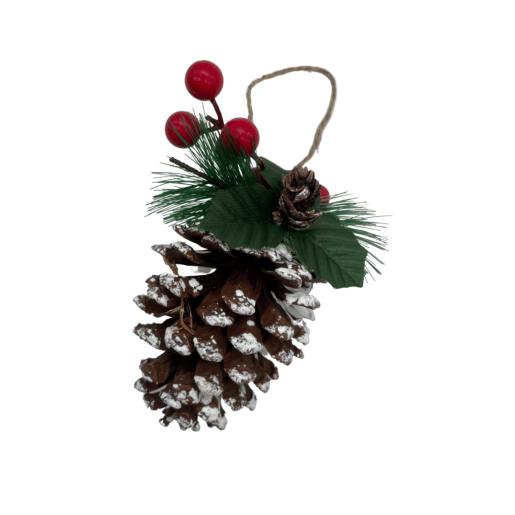 NAV. COLGANTE D/ARBOL PINA 18X9CM