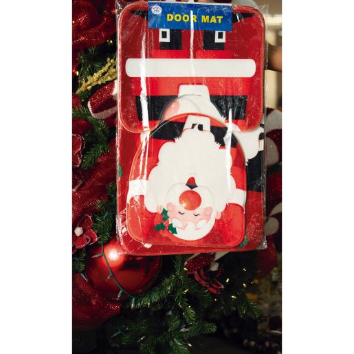 NAV. SET 3 ALFOMBRAS D/BANO ROJAS