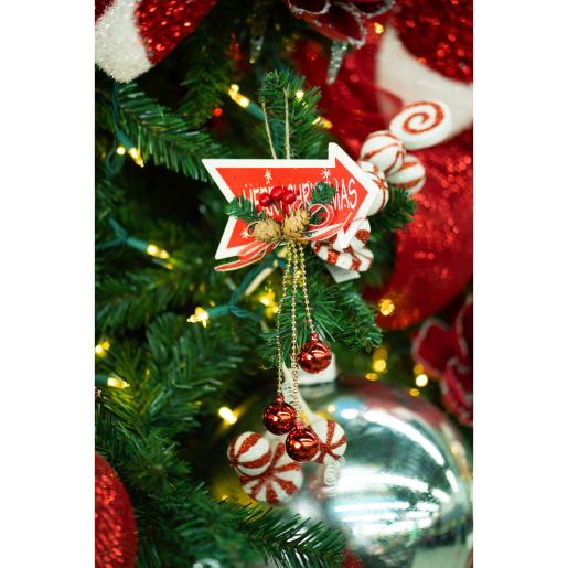 NAV. MERRY CHRIS ARROW TREE PENDANT