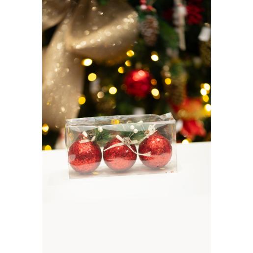 NAV. SET 3 BALLS 8CM RJ DECO.