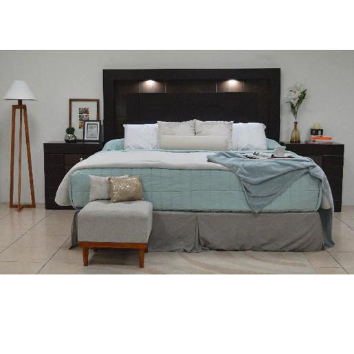 ESTELA KING HEADBOARD WITH 2 NIGHT TABLES