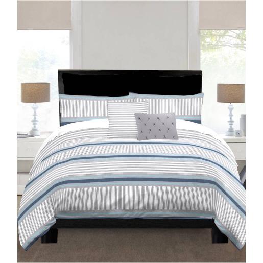 5PC BROOKLYN QUEEN QUILT