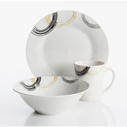 TRELEW 12PCS DINNERWARE