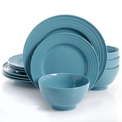 12PCS TUR. COFFEE SQUARE DINNERWARE SET