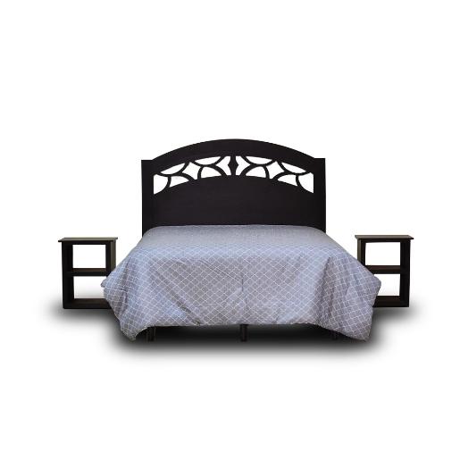 YOJOA QUEEN HEADBOARD WITH 2 NIGHT TABLES
