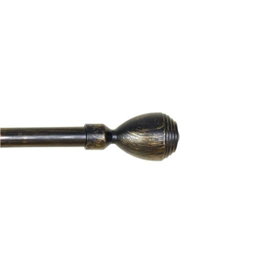 SOLIEL CURTAIN RAIL 66X120 BRONZE