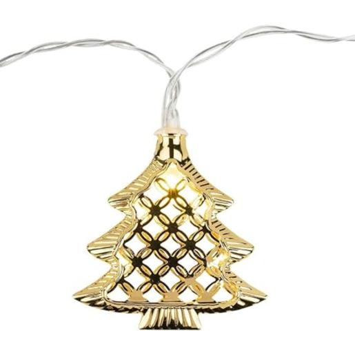 NAV. SET OF 2 GOLDEN TREE PENDANTS