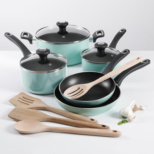 SET D/ NORRIS POT 12 PCS AQUA.