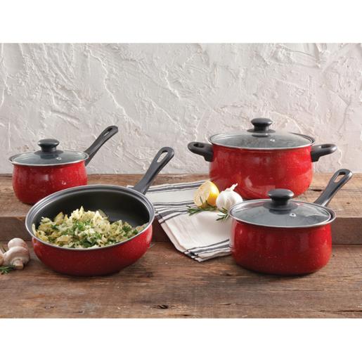 SET OF CASSELMAN POTS 7 PCS RJ.