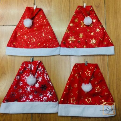 NAV. GORRO NAVIDENO METALIZADO 28*39CM