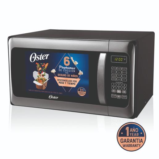 1.1' DIGITAL MICROWAVE STEEL/BLACK