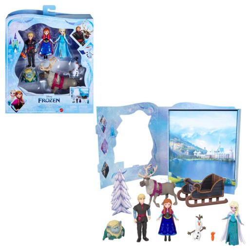 FROZEN SET 6 DOLLS STORY PACK