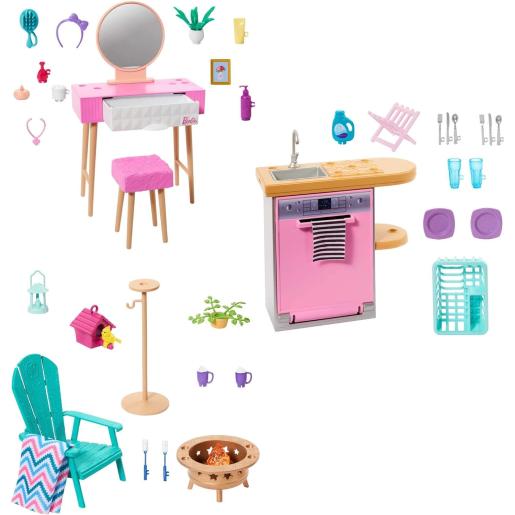 BARBIE ACCESSORIES AND DECOR ASSORTED