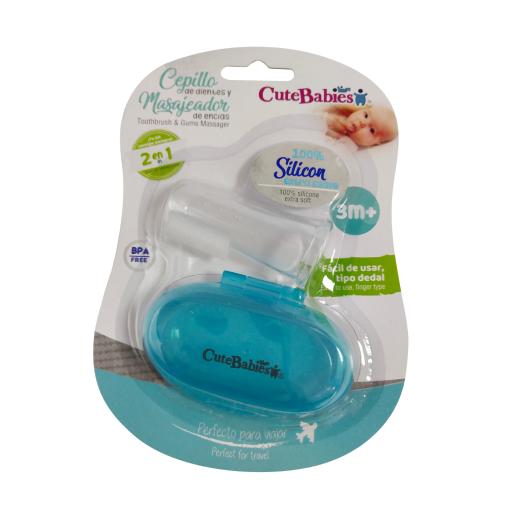 CEPILLO DE DIENTES/MASAJE D/ENCIAS P/BEB