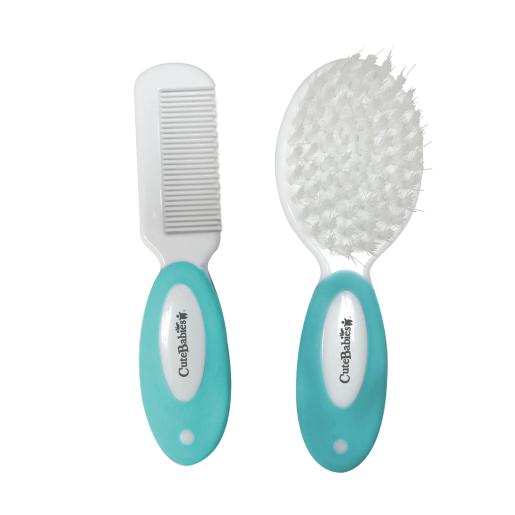 BLUE BABY COMB/BRUSH SET