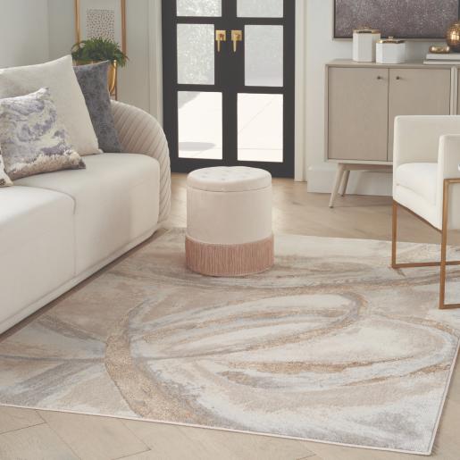 BRUSHSTROKES D/ROOM CARPET 7'10 x9'10