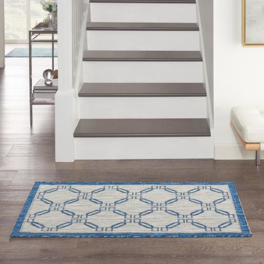 ALFOMBRA P/BANO CYTRUS 2'2 x3'9 BG/AZ