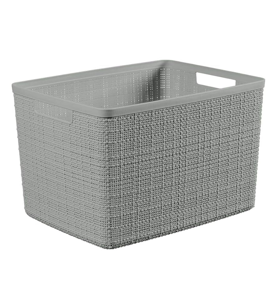 ORGANI TRAY. LARGE GREY